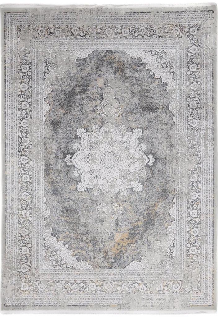 Χαλί Bamboo Silk 5989A Light Grey-Anthracite Royal Carpet 160X230cm