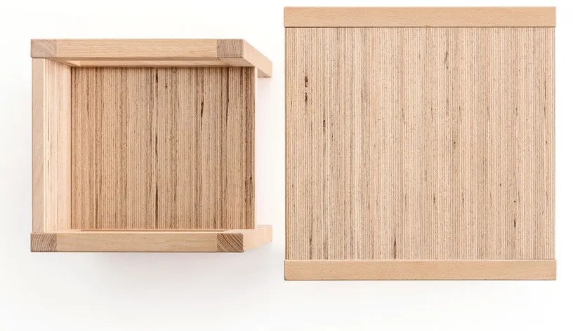 Cubotto Premium Τραπεζακι Montessori Μπεζ 39x39x39cm