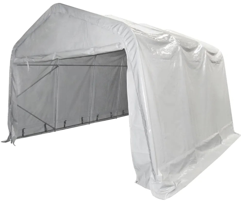 vidaXL Τέντα Αποθήκευσης Λευκή 4 x 6 μ. 550 γρ/μ² από PVC