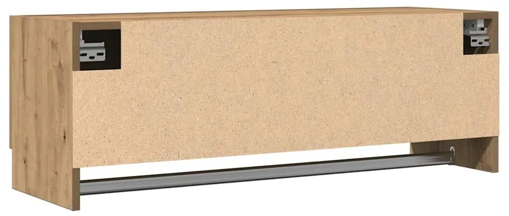 vidaXL Ντουλάπα Artisan Δρυς 100x32,5x35 cm Ξύλο μηχανής