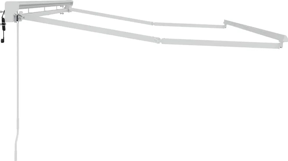 vidaXL Electric Awning Frame 4 x 2 m Λευκό