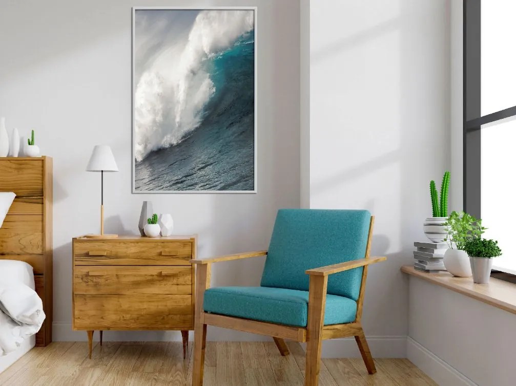 Αφίσα - Power of the Ocean - 20x30 - Χρυσό - Χωρίς πασπαρτού