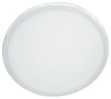 Φωτιστικό Πάνελ Χωνευτό LED 19W Λευκό 4000K 1500Lm Slim 2,5cm Φ23cm FLEXI1940RW ACA  FLEXI1940RW Λευκό