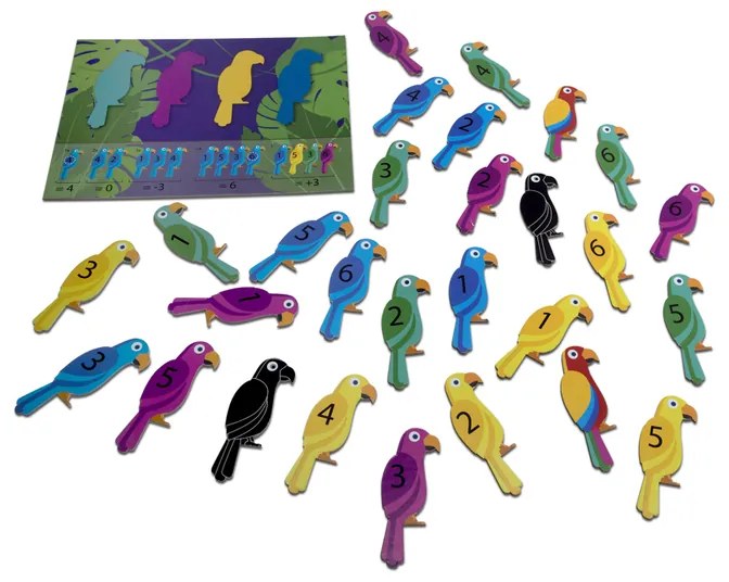 Εκπαιδευτικό Παιχνίδι Bs Toys Παπαγάλοι Αριθμητικής