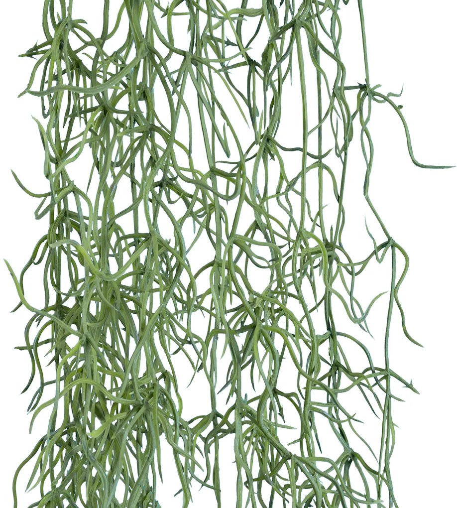 GloboStar® Artificial Garden TILLANDSIA HANGING BRANCH 20236 Τεχνητό Διακοσμητικό Κρεμαστό Φυτό Ισπανικό Βρύο Τιλάντσια Υ120cm