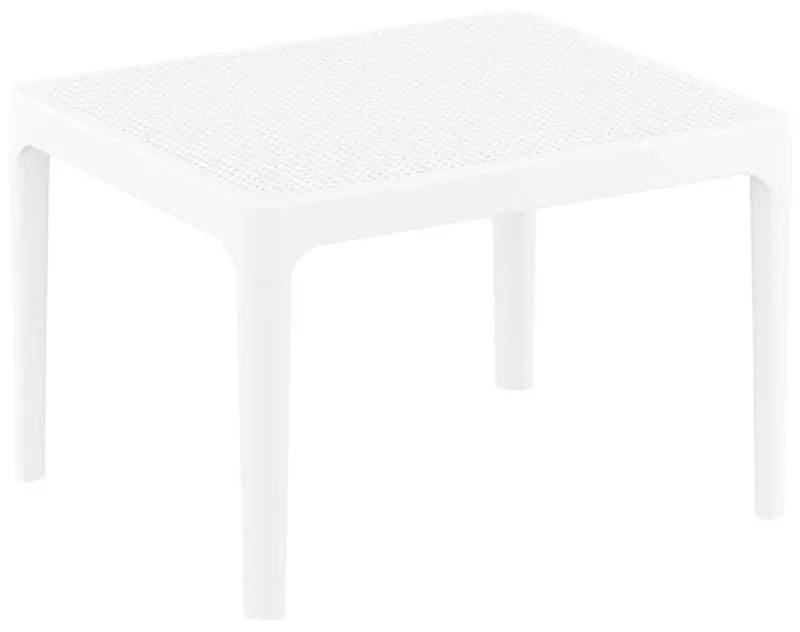 SIESTA SKY WHITE 50Χ60Χ40εκ. ΤΡΑΠΕΖΙ ΠΟΛ/ΝΙΟΥ 50Χ60Χ40εκ.20.0258