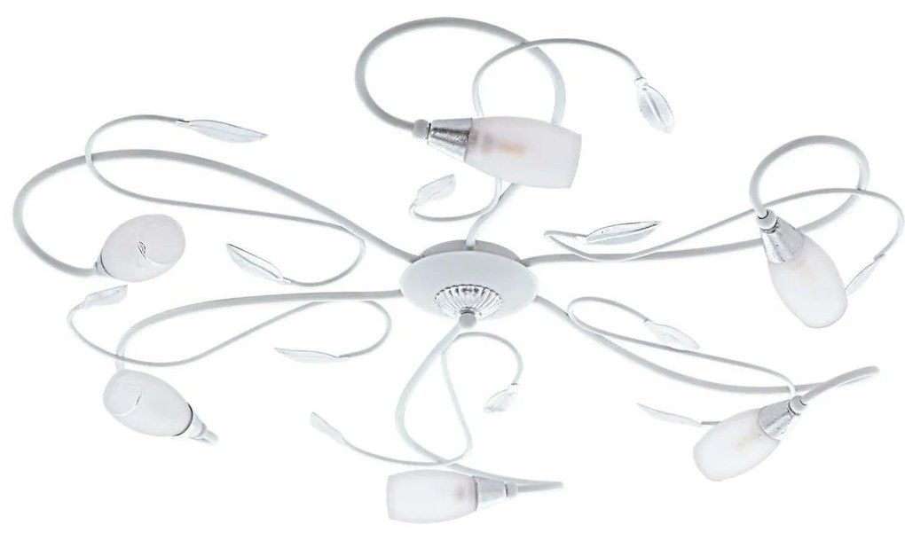Φωτιστικό Οροφής - Πλαφονιέρα Led 97749 White Gerbera 2 Eglo Metal