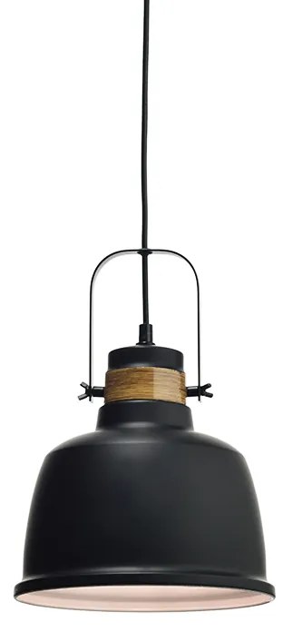 Φωτιστικό Κρεμαστο Aca KS212622P ERNEST Μαύρο Ματ (Black Mat)