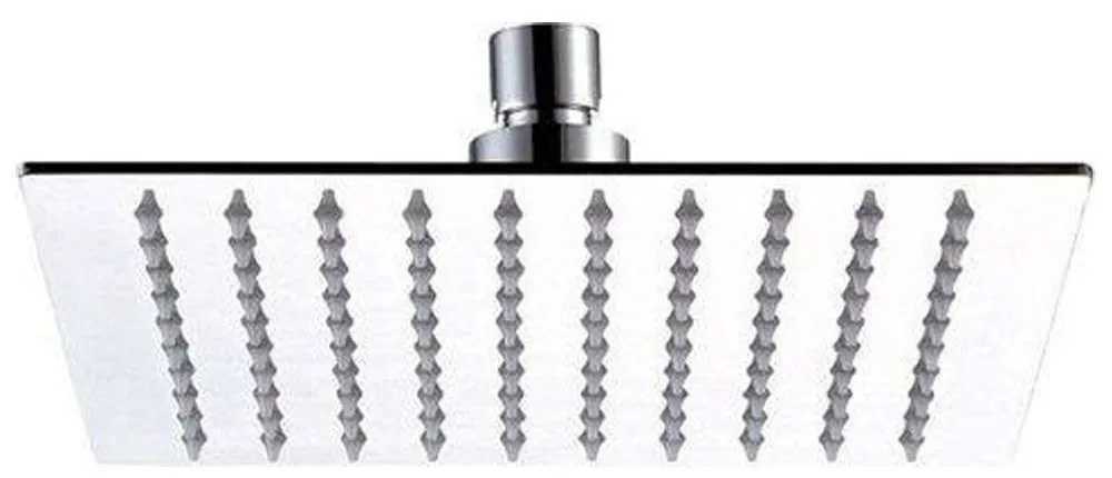 Κεφαλή Ντους T263B-40 40x40cm Chrome Praxis Stainless Steel