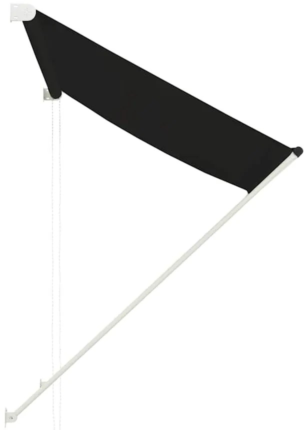 vidaXL Τέντα Συρόμενη Ανθρακί 150 x 150 εκ.