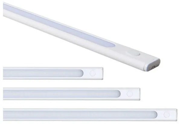 Γραμμικό Φωτιστικό Στεγανό LED 8W IP20 4000K Λευκό 6002 Spotlight-6002-Λευκό 6002