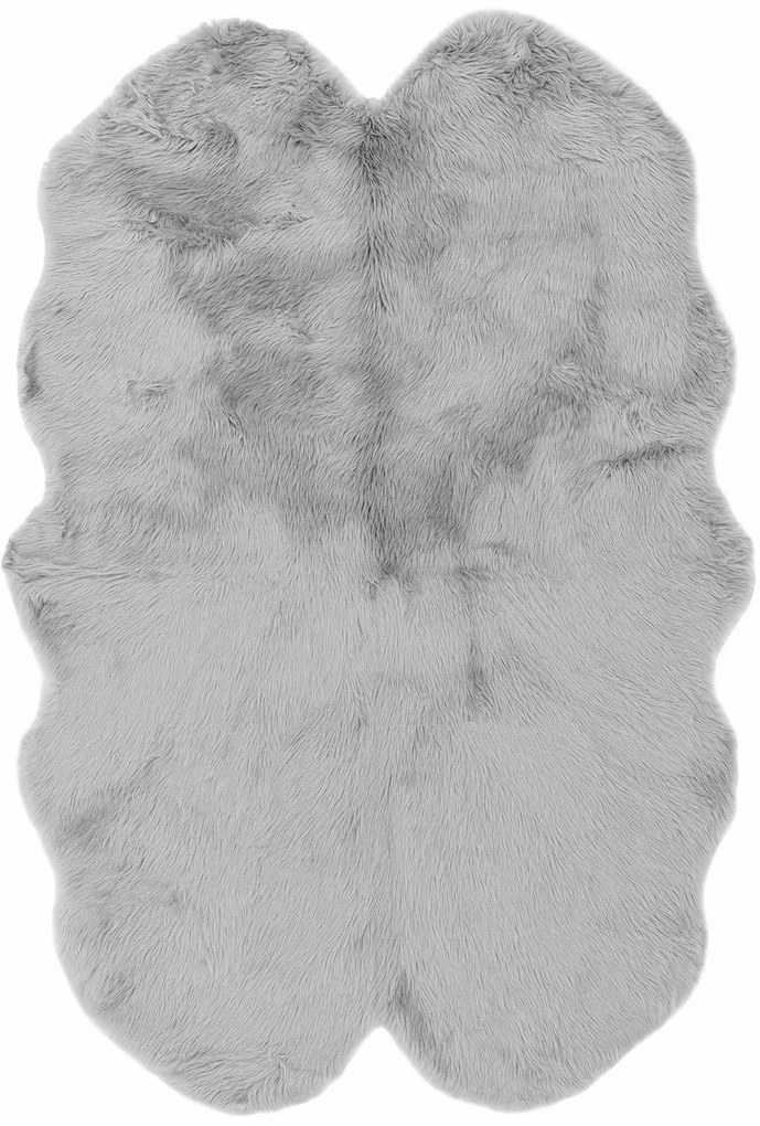 Χαλί Auckland Luxury Faux Sheepskin Silver Asiatic London 140X200cm