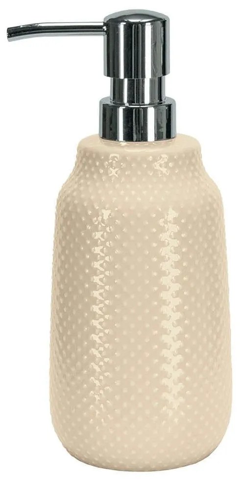 Δοχείο Κρεμοσάπουνου Dotty 8030 8x20cm Sandbeige Kleine Wolke Clay