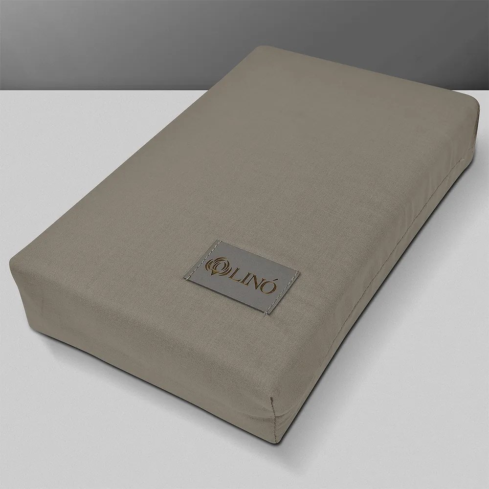 LINO ΣΕΤ ΣΕΝΤΟΝΙΑ MODERNA NEW TAUPE 160X200+32