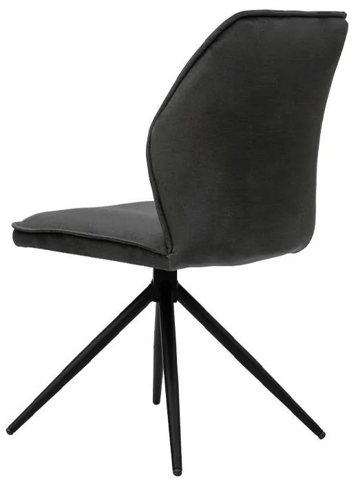 Καρέκλα Τραπεζαρίας Arleta Fylliana Γκρί 52x46x91εκ. 2αδα 52x46x91 εκ.