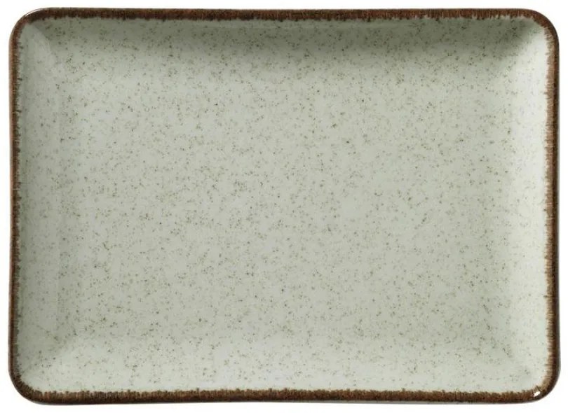 Πιατέλα Σερβιρίσματος Ορθογώνια (30x22) Kutahya Porselen reen Tan-P03