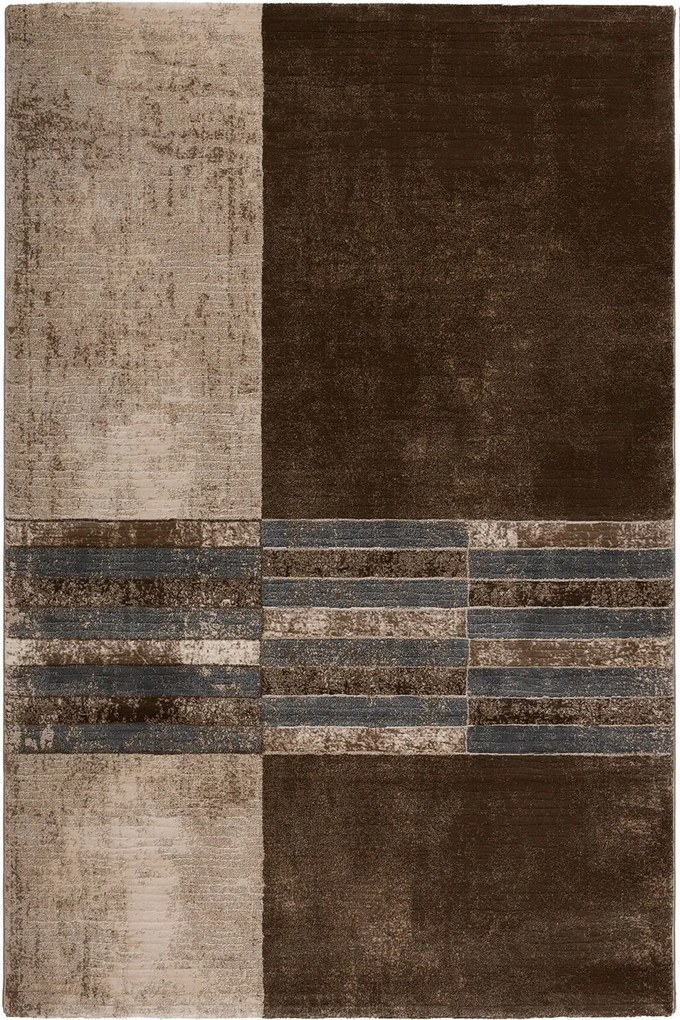 Χαλί Bellagio 13333 H01 Brown-Beige Βιοκαρπέτ 160X230cm