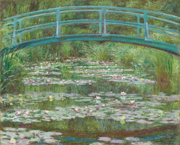 Claude Monet - Εκτύπωση έργου τέχνης The Japanese Footbridge, 1899, (40 x 30 cm)