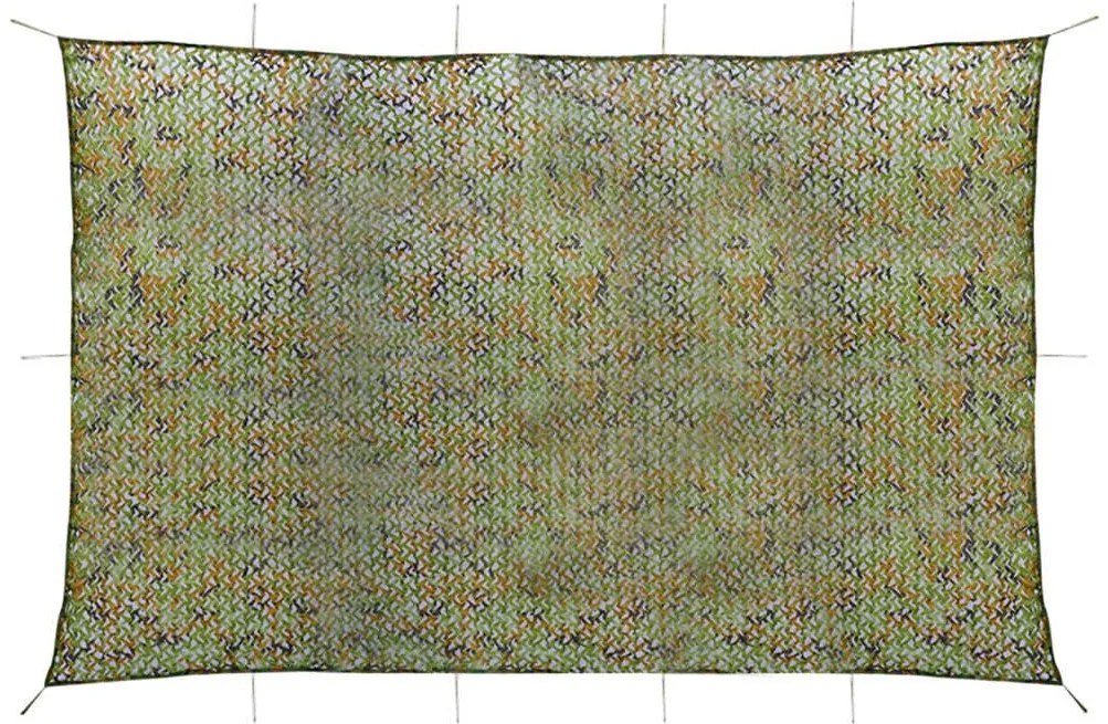 Δίχτυ Σκίασης Παραλλαγής Πράσινο 4 x 7 μ. με Σάκο Αποθήκευσης - Πράσινο