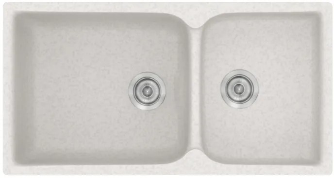 Sanitec Classic 307 Metallic Ice Νεροχύτης