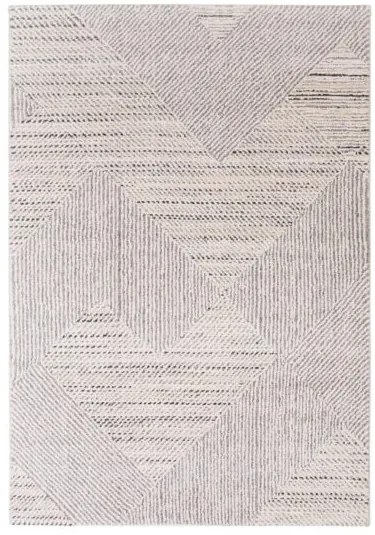 Μοντέρνο Χαλί Solid 618 White 200 x 300