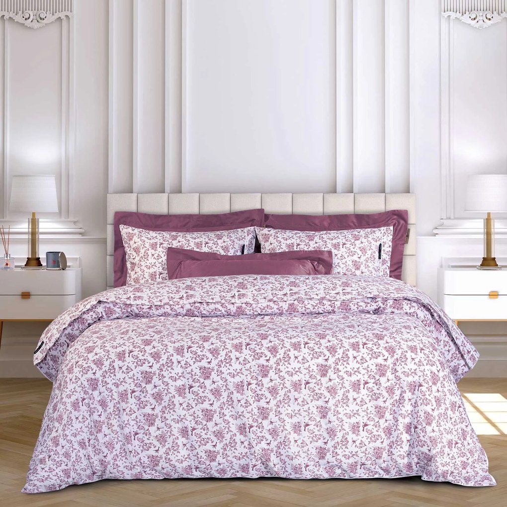 Σετ Σεντόνια Βαμβακερά Υπέρδιπλα 240x260εκ. Essential 2363 Nude-White Greenwich Polo Club