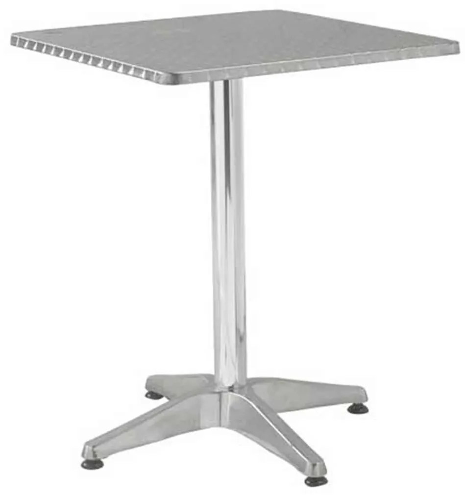 ΤΡΑΠΕΖΙ ΑΛΟΥΜΙΝΙΟΥ 60x60 Palma E284-2 60x60 H.70cm