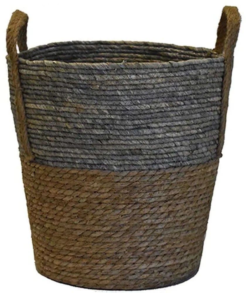Καλάθι 00.06.67267 Φ34x37cm Grey-Brown Mat