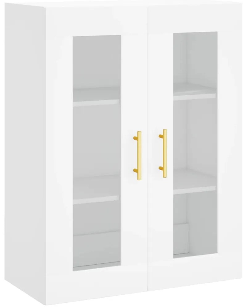 vidaXL Ντουλάπι Λευκό 69,5x34x180 εκ. από Επεξεργασμένο Ξύλο
