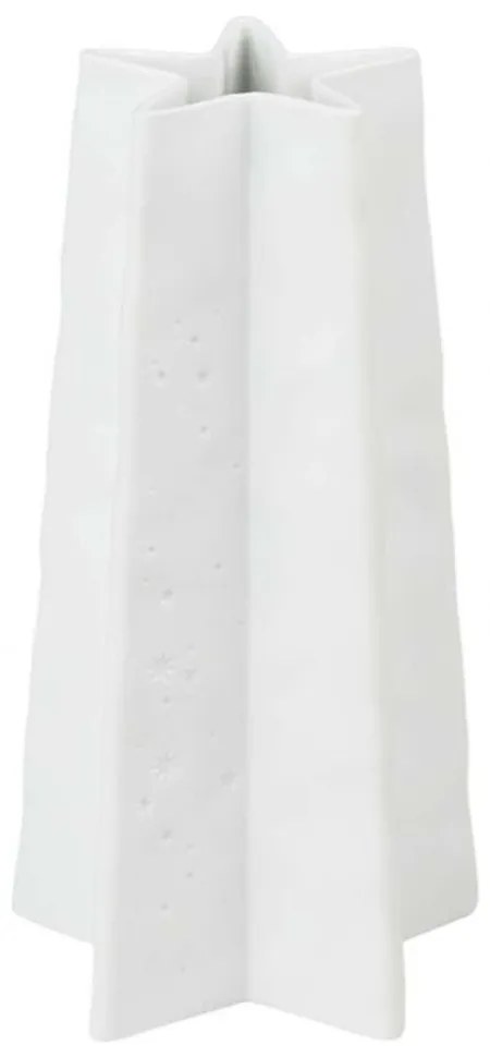 Βάζο Star Medium LBTRD0090651 Φ10x20cm White Raeder Porcelain