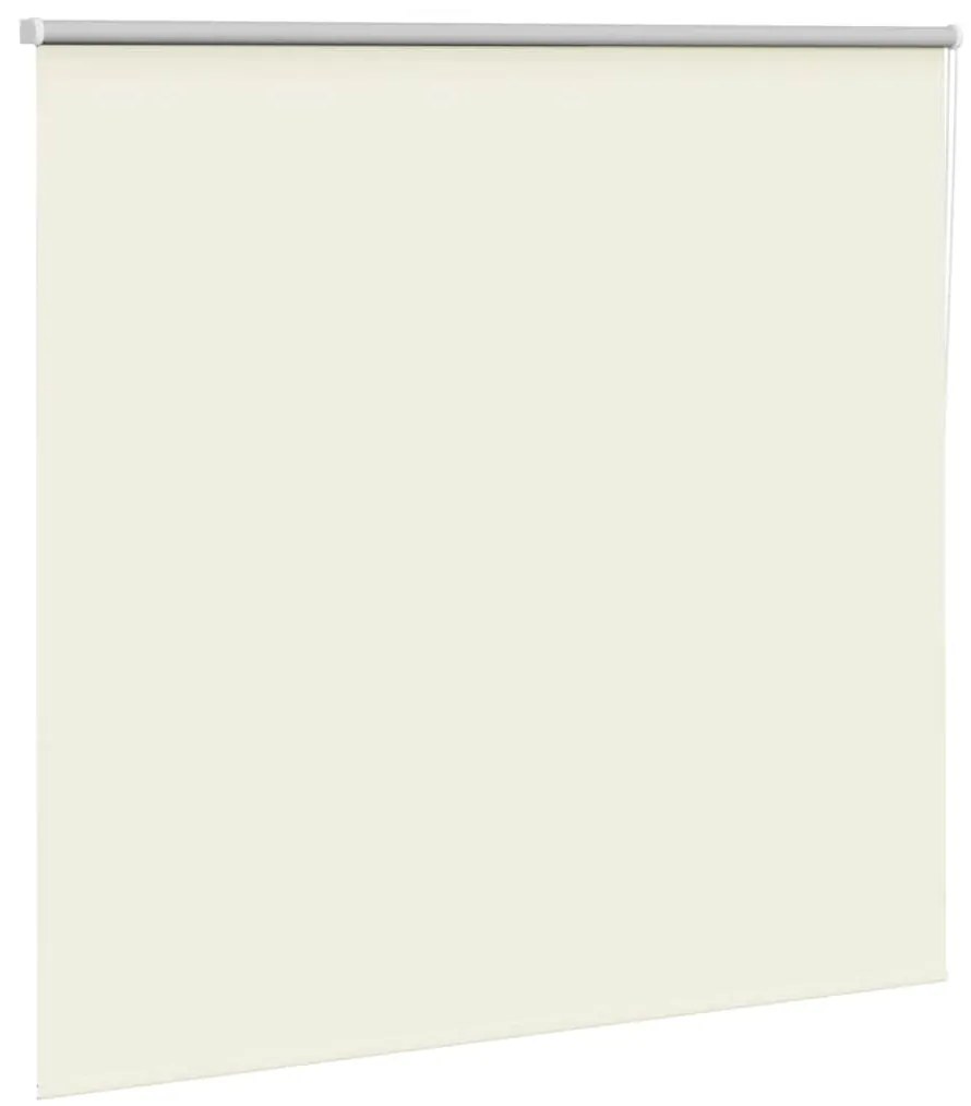 vidaXL Ρολέρ Μπλακάουτ Υπόλευκη 165x130 εκ. Πλάτος υφάσματος 161,6εκ.