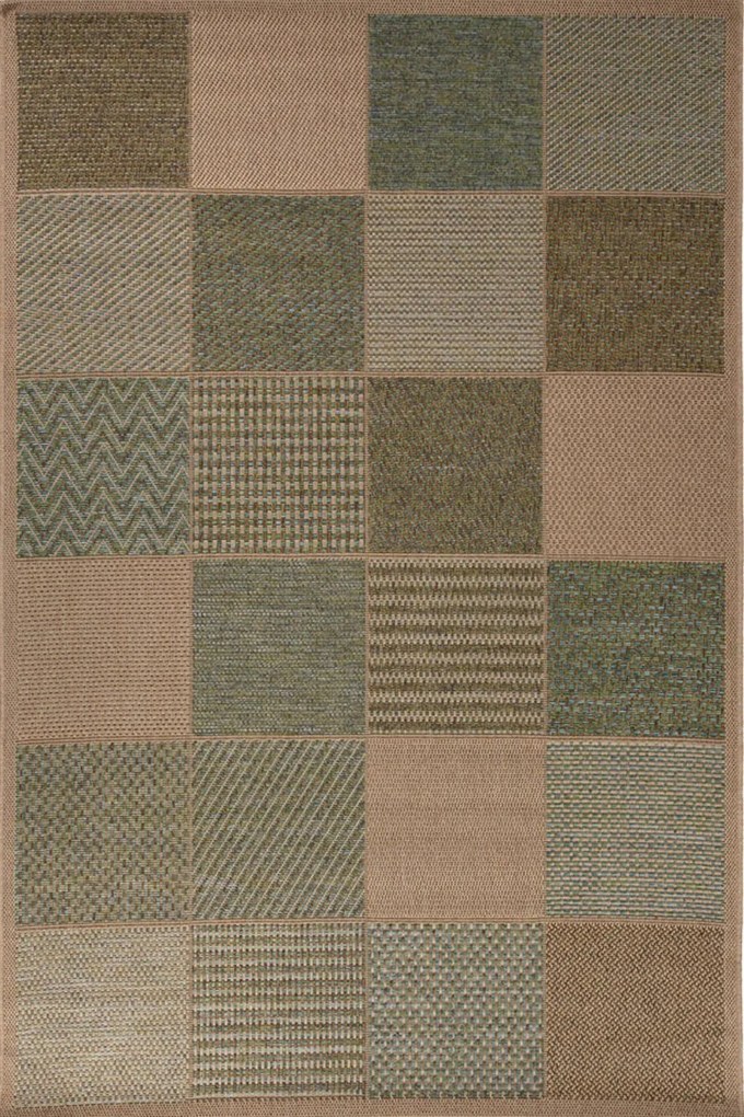 Χαλί Ψάθα Comodo 526 Z Green-Beige Royal Carpet 200X290cm