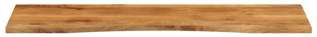 vidaXL Επιφάνεια Γραφείου Καμπύλη 160x50x2,5 εκ Μασίφ Ακατ. Μάνγκο
