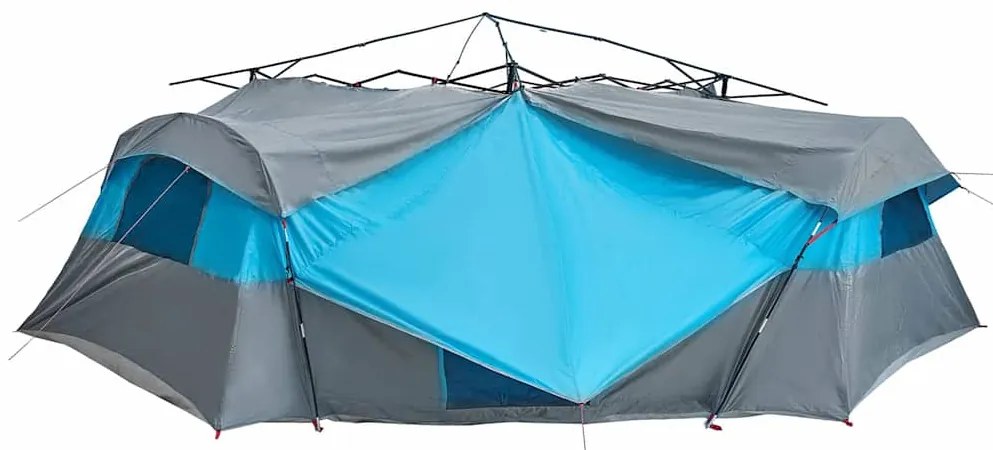 vidaXL Οικογενειακή Εσωτερική Σκηνή Μπλε 520 x 520 x 190 εκ
