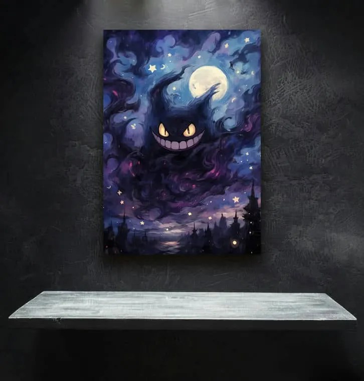 Πίνακας σε καμβά Gengar KNV2441 45cm x 65cm