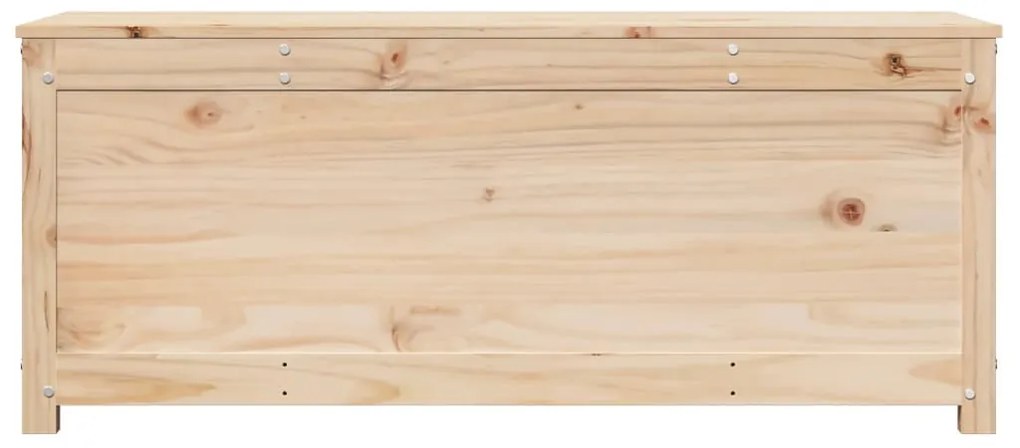 vidaXL Κουτί Αποθήκευσης 110 x 50 x 45,5 εκ από Μασίφ Ξύλο Πεύκου
