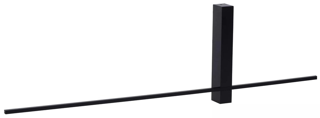 Φωτιστικό Επίτοιχο Lucide 12200-60-30 SEGIN Μαύρο Ματ (Black Mat) 2700 K