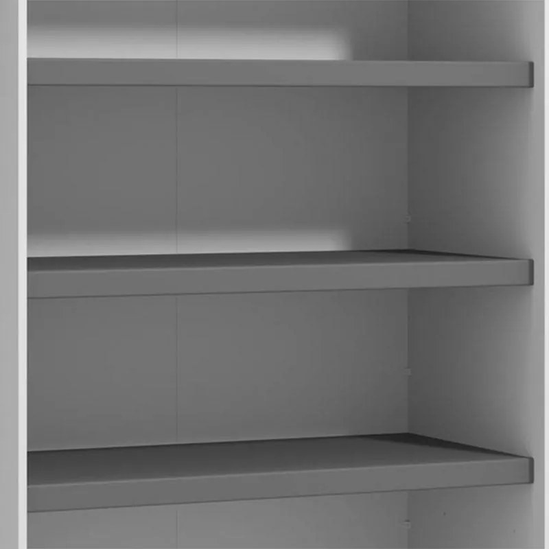 Σετ Ράφια Pg3 - w220 Γκρί Γραφίτης 107x45x1,6 εκ. 107x45x1.6 εκ.