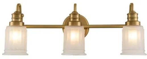 Απλίκα Φωτιστικό Μπάνιου 3xG9 IP44 Swell Elstead Lighting-QZ-SWELL3-BB-BATH-Ορείχαλκος QZ-SWELL3-BB-BATH