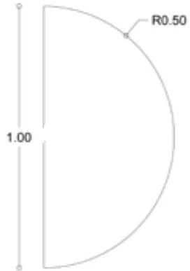 Καθρέπτης τοίχου Moon Project Mirrors 50x100εκ.