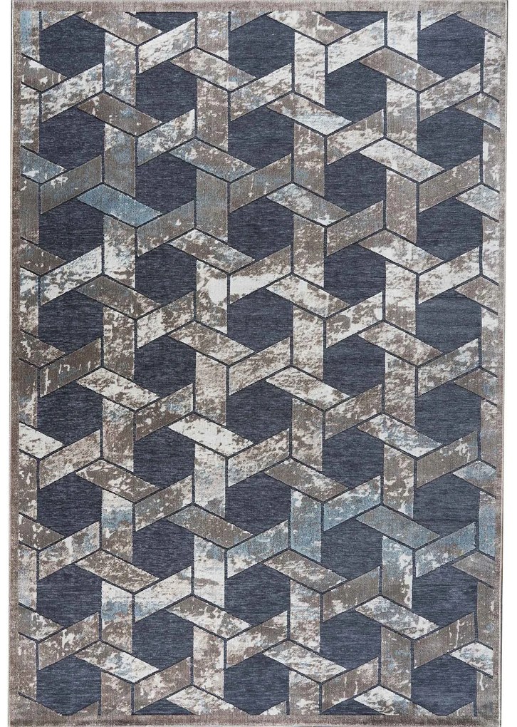 Χαλί TRUNK GREY BLUE 160 x 230 εκ.