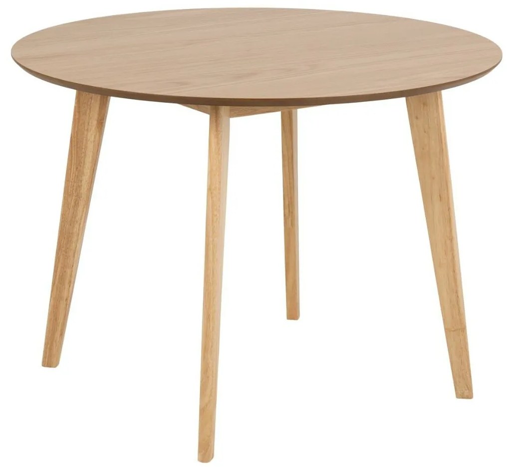 Τραπέζι Oakland 385 (Δρυς), Δρυς, 76cm, 20 kg, Φυσικό ξύλο καπλαμά, Ινοσανίδες μέσης πυκνότητας, Ξύλο, Ξύλο: Καουτσούκ | Epipla1.gr