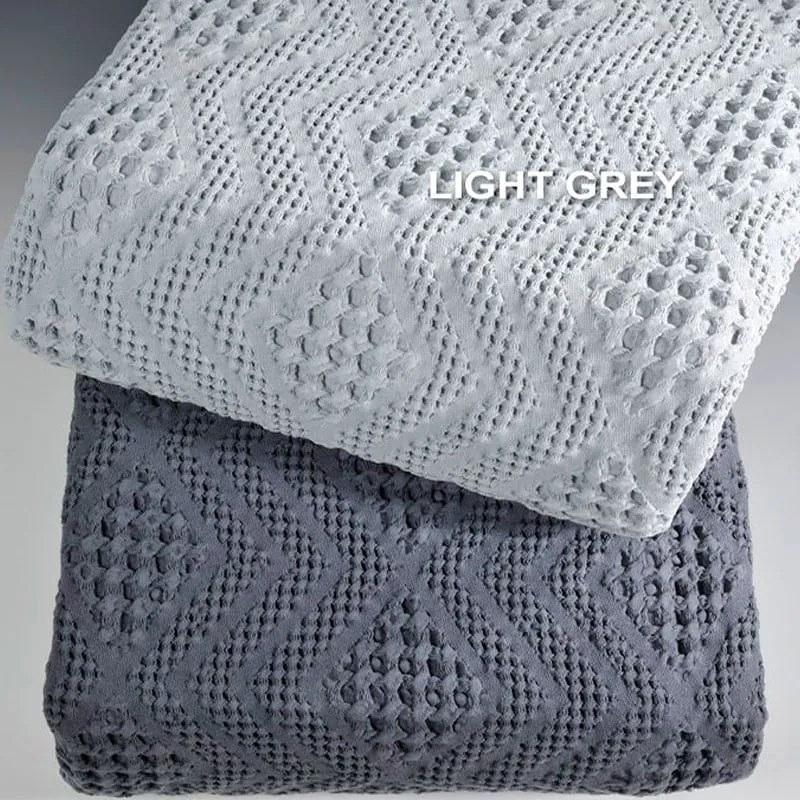 Κουβέρτα ΣΧ.871 L.Grey Down Town Υπέρδιπλo 230x260cm 100% Cotton