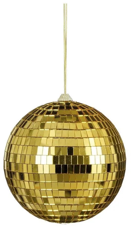Χριστουγεννιάτικη Μπάλα Disco Mirror 02.1162276 15m Gold