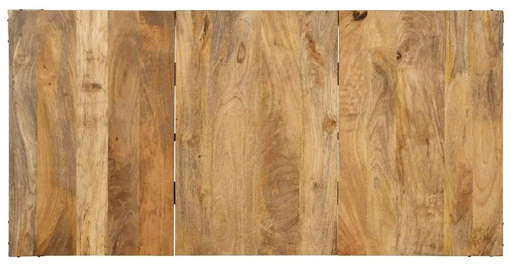 vidaXL Τραπεζαρία 140 x 70 x 75 εκ. από Μασίφ Ξύλο Μάνγκο