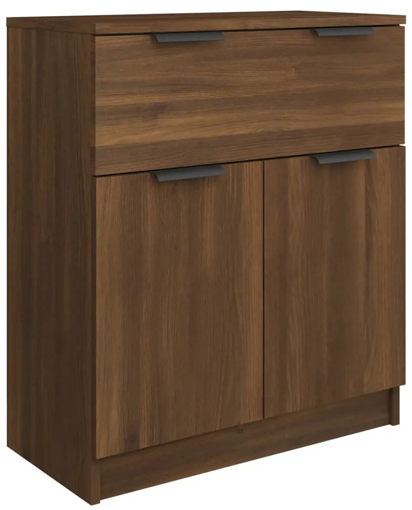 vidaXL Μπουφές Καφέ Δρυς 60 x 30 x 70 εκ. από Επεξεργασμένο Ξύλο