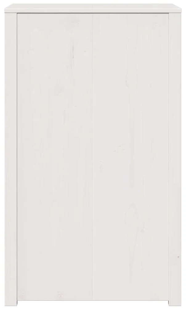 vidaXL Ντουλάπα Κουζίνας Λευκό 55 x 55 x 92 cm Μασίφ ξύλο πεύκου