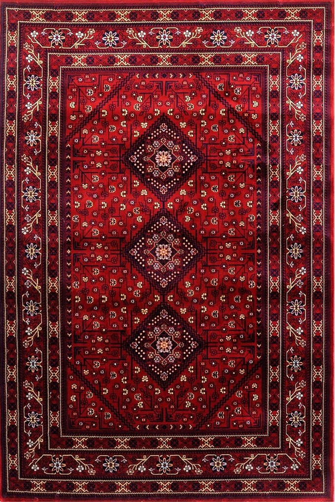 Χαλί Dubai 62099-010 Red Merinos 200X290cm