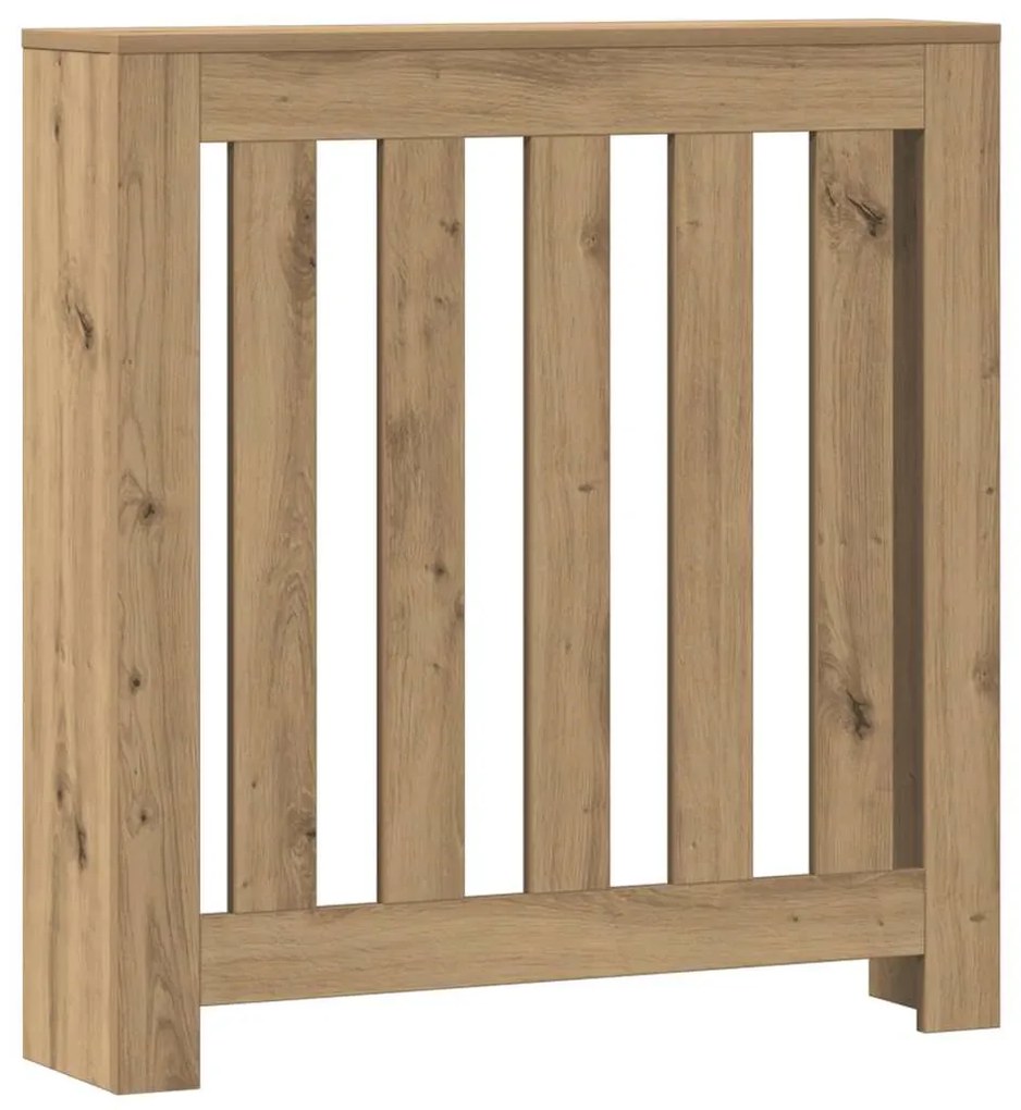 vidaXL Κάλυμμα Καλοριφέρ Αρτισιανή Δρυς 78x20x82 εκ Επεξεργασμένο Ξύλο