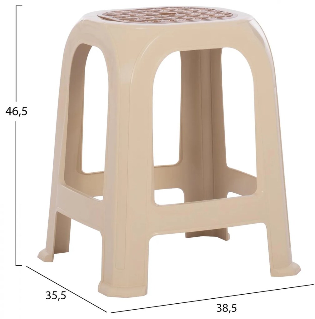ΣΚΑΜΠΟ ΠΟΛΥΠΡΟΠΥΛΕΝΙΟΥ  ΜΠΕΖ 38.5x35.5x46.5Υεκ. 38.5x35.5x46.5 εκ.